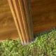Piscina acero aspecto madera GRE - Ovalada 500x350x120 - Filtro cartucho