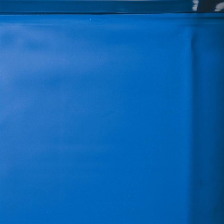 Liner azul 40/100 - Sistema colgante - Piscina Ovalada 500x310x120