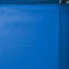 Liner azul 40/100 - Sistema colgante - Piscina Ovalada 730x375x132
